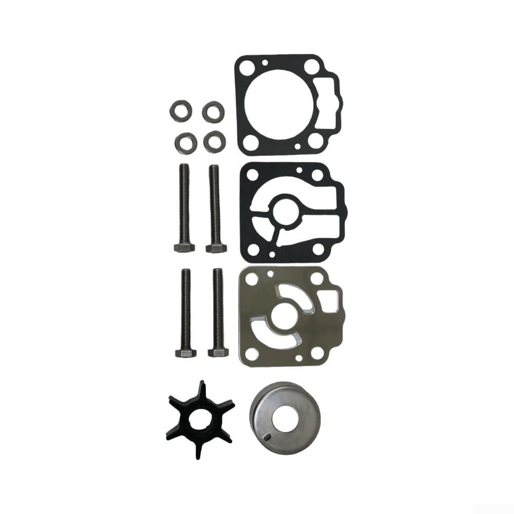 Kit Riparazione Pompa 40 50 per hp Acciaio Gomma Kit Riparazione | Compatibile per nissan per tohatsu 40-50 per hp, numero parte 3C8-87322-3, sostituzione diretta OEM, materiali durevoli
