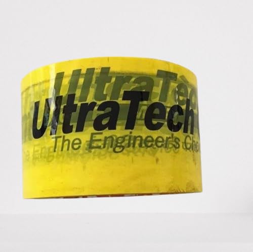 Image of Yellow Ultratech Adhesive Tape | Shuttering tape | Bopp Tape (100 Meter Length) Width 2.5 inch | Pack of 5 Piece