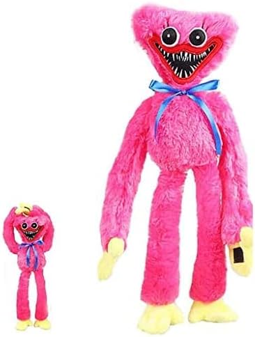 Amazon ハギーワギーぬいぐるみ ポピープレイタイムハギーワギーぬいぐるみ 怖くて面白いブルーソーセージモンスターホラー人形 モンスターホラーぬいぐるみギフト ピンク おもちゃ おもちゃ