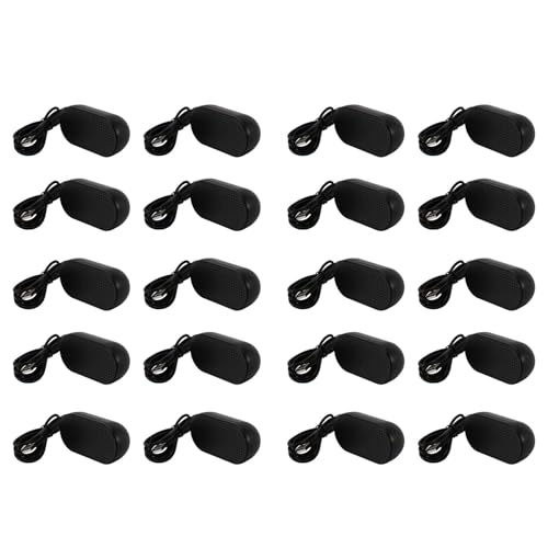 Haut-parleur multimédia stéréo alimenté par USB pour ordinateur portable PC noir