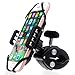 DHYSTAR Cell Phone Holder Mount for Golf Cart,Golf Push Bag Cart,Stroller,Boat Helm,Microphone/Drum Stand,Bicycle/Motorcycle/Scooter/Spin Bike/Treadmill,Fits for Most Smartphones,Adjustable & Stable