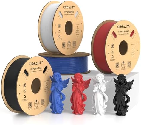 Creality Hyper PLA Filament Bundle 4KG, Up to 600mm/s High Speed ...