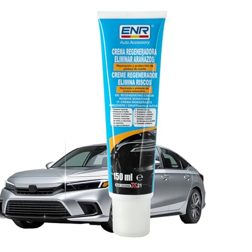Enerfero Reparador de arañazos,Pulimento Coche Arañazos,Aporta Brillo y Protección,Restos de Pintura y Manchas Persistentes,Fácil Aplicación,150 ml