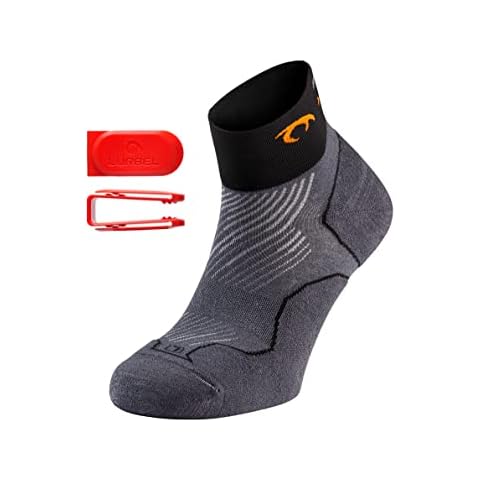 Lurbel Socks Distance Grey Unisex, Marengo/Black, S Cover