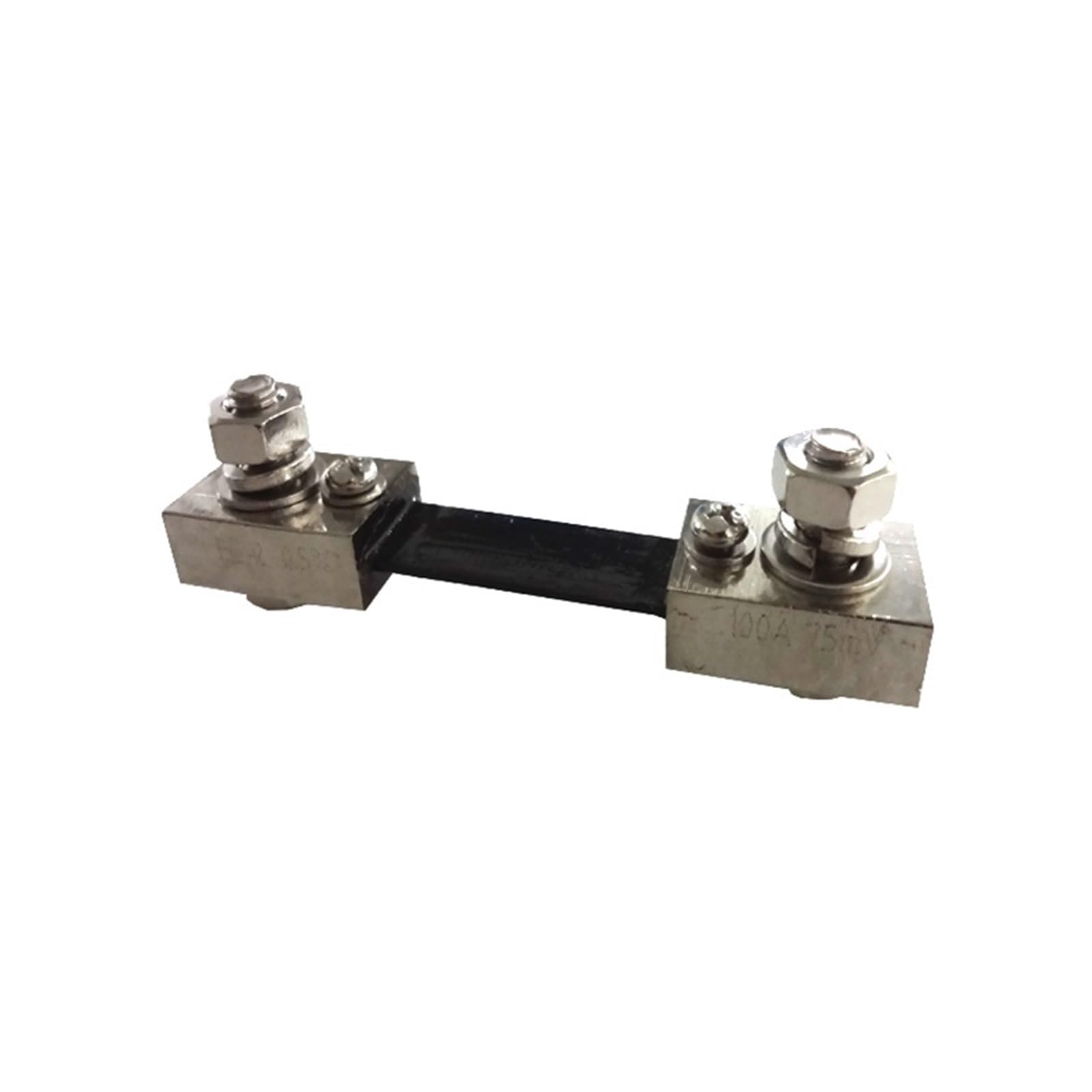 Podzielnik oporu shunt, FL-2 DC Current Shunt Resistor Grade A 75mV 60A-500A Brass(300a 75mv Grade a)