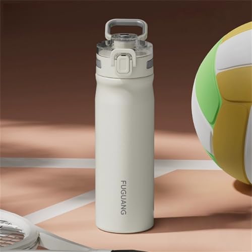 【XXA】水筒 660ml 大容量 真空 断熱 保温 保冷 スポーツボトル 直飲み スクリュー 2重構造 広口 ステンレスボトル 魔法瓶 ハンドル付 おしゃれ 軽量 大人 子供用 山登り 運動 旅行 持ち運び便利 漏れ防止 男の子 女の子 15歳まで使用可