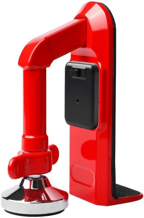 Tope de puerta con alarma, alarma de puerta, dispositivo de seguridad, dispositivo de seguridad, tope de puerta ajustable con alarma de 80 dB para casa, hotel, viajes y protección personal