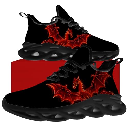 Dragon Shoes for Men Women Fashion Sneakers Running Walking Tennis Shoes Gifts for Boyfriend Girlfriend4