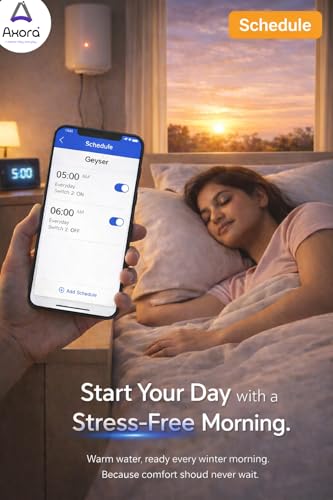 Image of AXORA Mini 16A Smart Switch | WiFi + Bluetooth | Compatible with Alexa & Google Assistant | Smart Life App Control | 2-Way Control | Timer, Schedule & LAN Control | DIY Retrofit For Home Automation