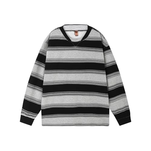 T-Shirt en Coton Épais et Doux XL : Ressentez le Réconfort d'un Vêtement Gris Foncé Ample