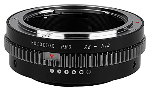 Image of Fotodiox Pro Lens Mount Adapter, for Mamiya ZE (35mm) Lens to Nikon Camera, for Nikon Cameras