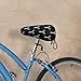 FOSKERV Fashion Bicyle Cushion Cover, Waterproof Non Slip Adjustable Bike Seat Cover for All Bicyles, Universal Bicycle Saddle Protector, Barber Scissors Black
