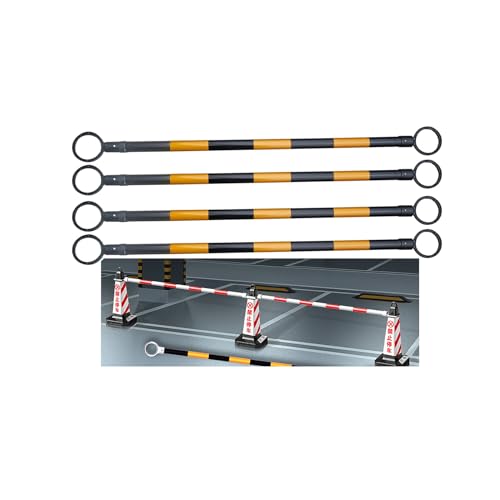 Barre de cône de signalisation extensible jaune pour travaux routiers
