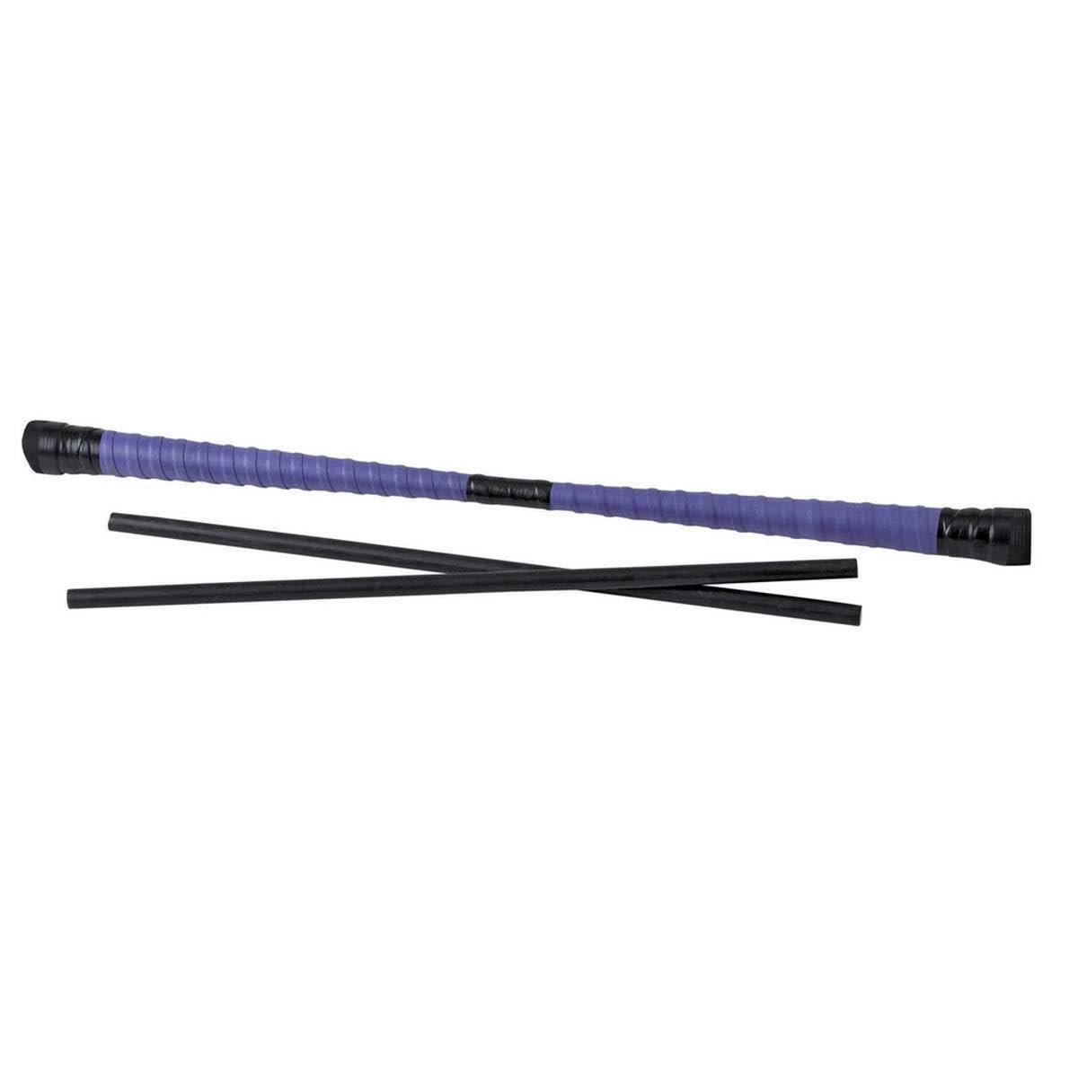 Visiodirect Baton du Diable de Mousse aux extrémités Violet 67 cm
