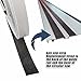 Festool Guide Rails Slip Resistant Strip Antiskid Bar Replacement, Self Adhesive Guide Rail Slide Sliding Strip, 220” Long, Black
