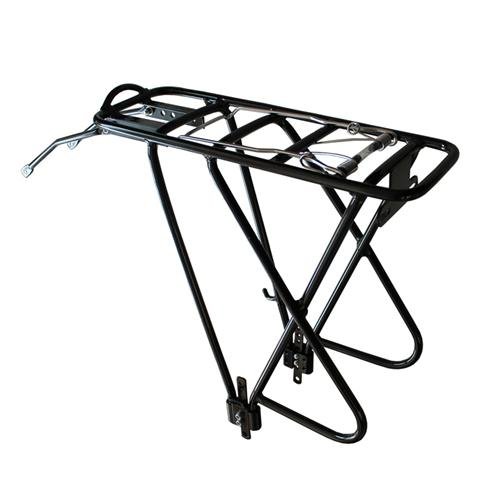 Porte-bagages Avant OSTAND Aluminium – Noir – Ajustable 24 à 28 Pouces – NEUF