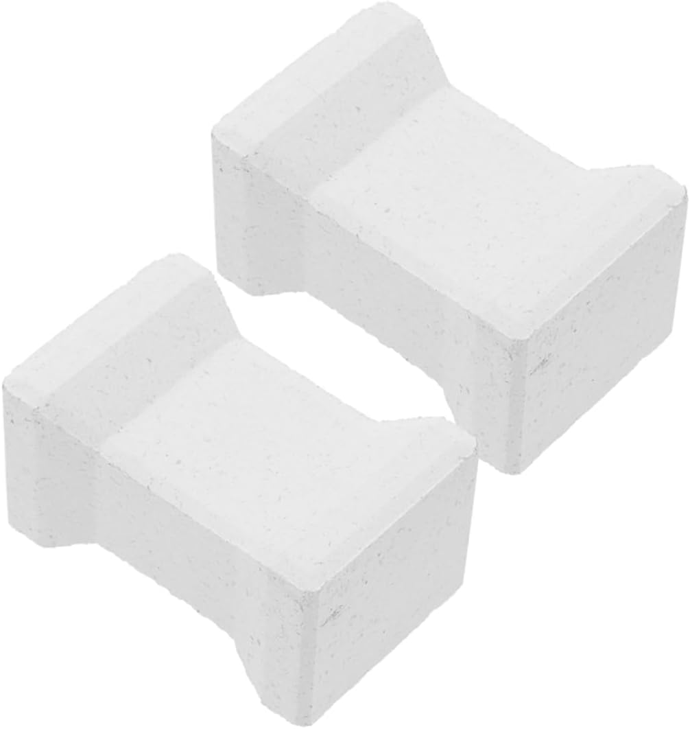 Housoutil 2pcs Durable Kiln Support Pillars Firing Tool for Pottery Making High-Temperature Resistant Kiln Accessory Reusable Crafting Tool for Ceramics and Art Projects