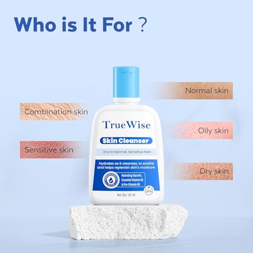 Image of Face Wash 2% Niacinamide Oily Skin Cleanser for Sensitive,Oily & Combination Skin Paraben,Sulphate-Free Gentle Skin Hydrating Face Wash Cleanser Vitamin B5 | 100% Soap-Free | Non-Foaming for Dry to Normal,Sensitive Skin - 125 ml