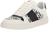 LEATHER UPPER/RUBBER LOWER DKNY Damen Women\'s Womens Shoes Odlin Sneakers, Black White, 41 EU