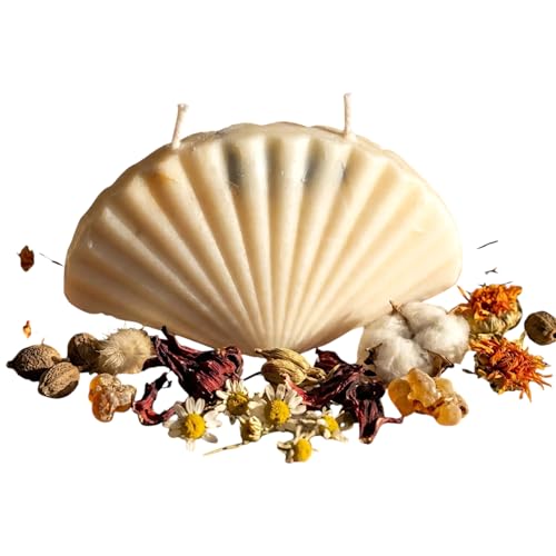 Bougie spirituelle cire d'abeille pour rituel et harmonie cocooning