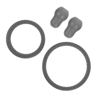 4 Pcs Stethoscope Replacement Parts with Soft Silicone Ear Tips and Diaphragms for Adult and Pediatric Use Comfortable Fit Easy to Replace and Carry Accessories