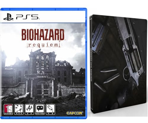 Amazon.co.jp: PS5用のバイオハザード レクイエム スチールブック