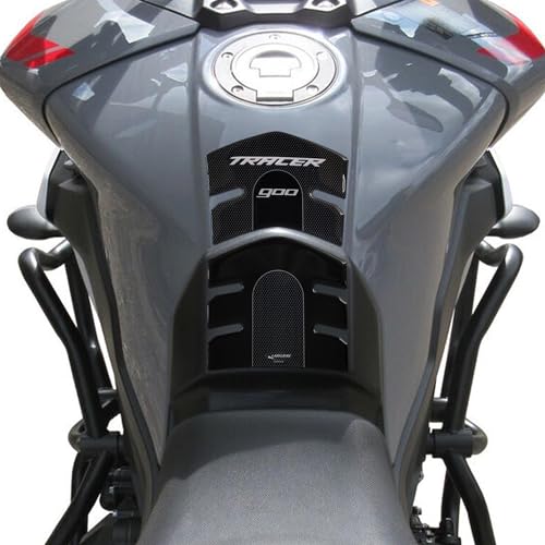 labelbike - 3D Aufkleber Motorrad Tankpad Schutz und Dekoration aus Harz kompatibel mit YAMAHA TRACER 900 2018-2020