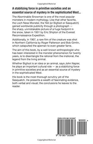 Bigfoot: The Yeti and Sasquatch in Myth and Reality
