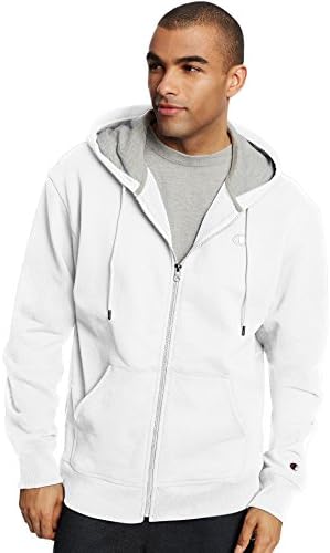 Champion Men's Zip-Up Hoodie, Powerblend, Zip-Up Hoodie Sweatshirt for Men (Reg. or Big & Tall)
