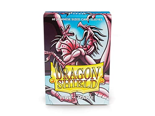 Pochettes de protection Dragon Shield Matte rose 60 CT de format standard - 5
