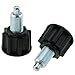 DGZZI 2PCS Fitness Equipment Spring Knob Pop Pin M16 Plum Pull Pin Adjusting Pin Knob Suitable for Exercise Bike and Fitness Equipment