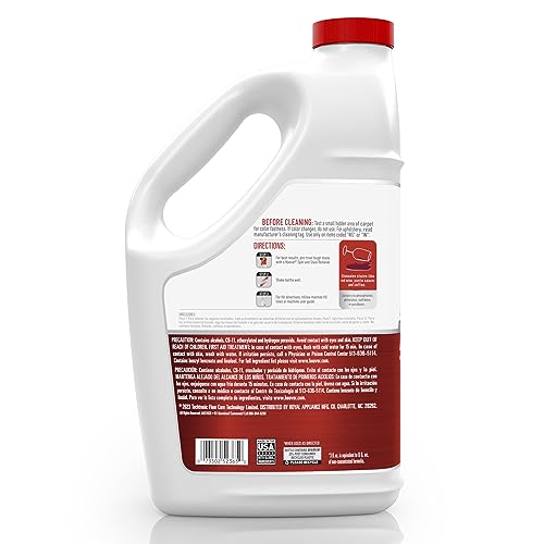 Image of Hoover Oxy Carpet Cleaner Solution,116 oz,Ocean Breeze Scent,Deep CleaningCarpet Shampoo, Removes Tough Colored Stains from Carpet and Upholstery,Pair CarpetCleaner Machine, (Pack of 2)