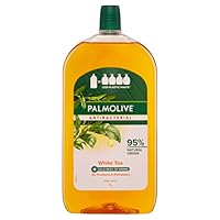 Palmolive Antibacterial Liquid Hand Wash Soap 1L, White Tea Refill and Save, No Parabens Phthalates and Alcohol, Recyclable Bottle