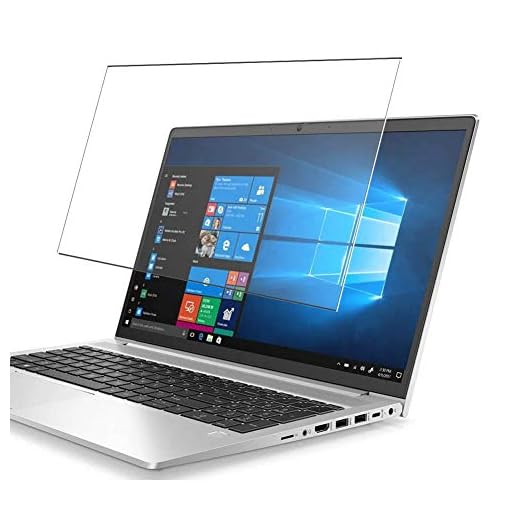 Vaxson Skärmskydd i härdat glas, kompatibelt med HP Probook 450 G8 15,6 tum synligt område, 9H filmskyddsskydd [INTE fodral]