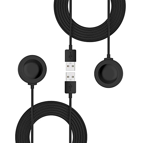 FitTurn for Huawei Watch 4 Pro/Ultimate/GT3/GT Runner /watch3/GT2 PRO/GT3 Pro Charger Charging Cable -2 Pack 3.3FT Replacement Charging Cradle Adapter Dock for Honor Watch GS 4 3 3i Smartwatch