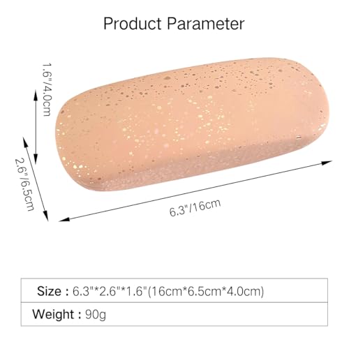 Image of PERFECTSIGHT Hard Shell Eyeglasses Case, Kawaii Protective Glasses Case for Kids, Cute Eyeglass Case for Women Men Girls