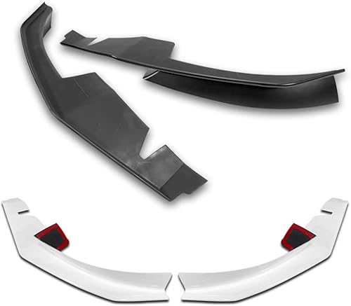 Miniatura 4 de Q1-TECH, borde de parachoques delantero compatible con Mazda RX-8 2004-2008, alerón de parachoques delantero, kit de divisor de cuerpo de mentón de