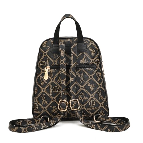 Image of MKP COLLECTION Women's Fashion Backpack Purse - Anti-Scratch Faux Leather Travel Bag with Multi-Pocket Organizer, Designer Pattern Top-Handle Satchel for Shopping and Daily Use