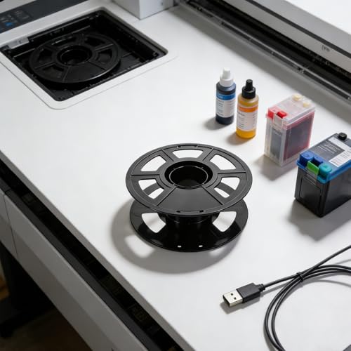 Plateau de filament pour imprimante 3d de qualité supérieure en abs noir operitacx - 5