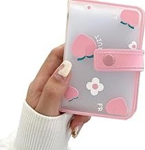 Cute card holder Photo Album Photo Card Holder Photocard Binder Card Cover Bank Card Covers Gift Material for Girls Photo Card Album Holder | Pack of, Multicolor