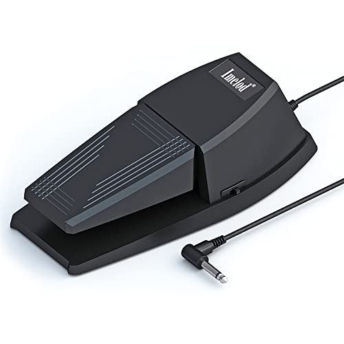 Imelod Sustain Pedal For Keyboard, Universal Sustain Pedal With Polarity Switch Compatible With All Digital Pianos, Yamaha, Casio And Midi Keyboards(Black)… #TOP1