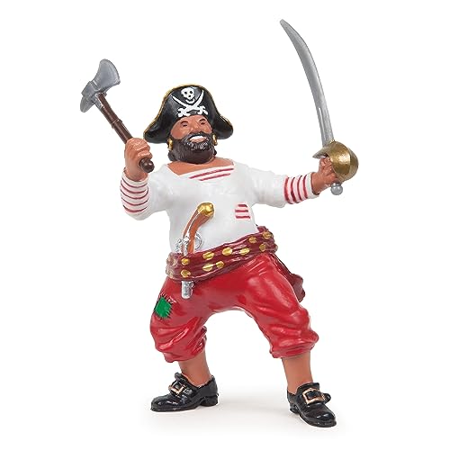 Papo-39421 and Corsairs Pirate, Color Blanco,Rojo (39421)