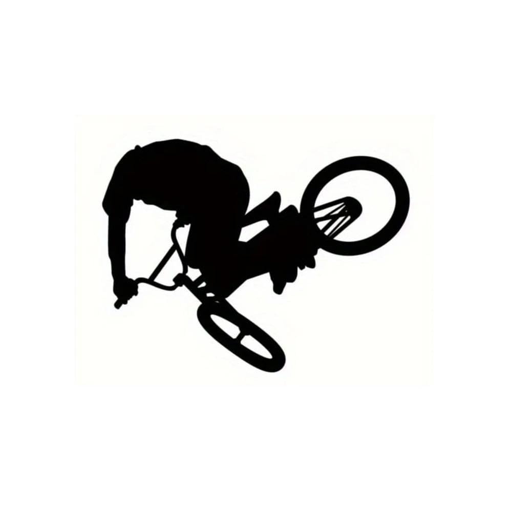 Stunt Sticker Cartoon Action Graphic Self Adhesive Decal for Car Laptop Motorcycle