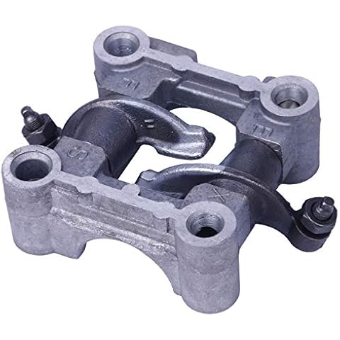 Glixal ATMT1-096-1 GY6 139QMB 139QMA Scooter Moped ATV Camshaft Seat Holder Rocker Arms Assy GY6 49cc 50cc Engine (For 69mm Valve Length) Cover