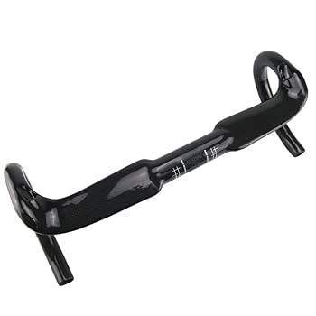 Amazon.co.jp: カーボンハンドル ロードバイクエアロドロップ