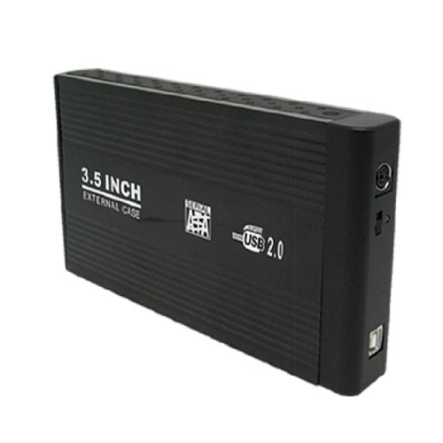 Caja externa USB 2.0 para disco duro 3.5" SATA IDE miniatura 1
