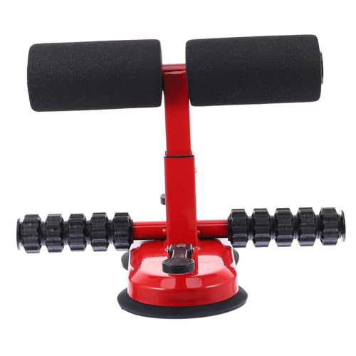 MOBUTOFU Verstellbare Sit-up Stange Mit Saugnapf Tragbares Fitnessgerät Für Bauchmuskeltraining Zuhause Multifunktionaler Bauchtrainer Für Effektives Workout Und Einfache Gewichtsreduktion