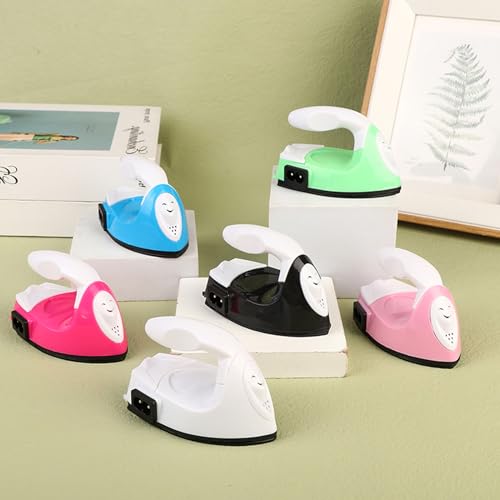 GoLashFun Mini Craft Iron Machine,Black Small Electric Heat Press Iron Portable Handy Travel for Heating Transfer Vinyl Projects,Clothes Shoes Bags Hats - Thumbnail 6
