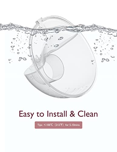 Image of Momcozy M5 Milk Collector, Original M5 Breast Pump Replacement Accessories, 1 Pack