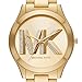 Michael Kors Slim Runway Three-Hand Gold-Tone Stainless Steel Women's Watch (Model: MK4732)
